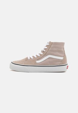 Vans: Светлые кроссовки  SK8-Hi Tapered