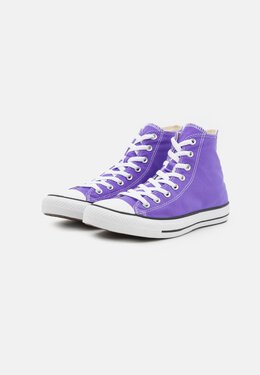 Converse: Фиолетовые кеды  Chuck Taylor All Star