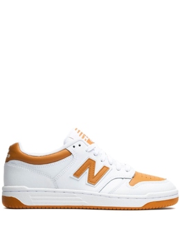 New Balance: Оранжевые кроссовки  480