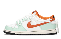Nike: Оранжевые кроссовки  Dunk