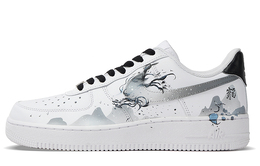 Nike: Серые кроссовки  Air Force 1