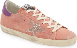 Golden Goose: Розовые кроссовки  Super Star