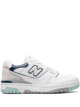 New Balance: Белые кроссовки  550