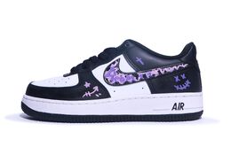 Nike: Чёрные кроссовки  Air Force 1