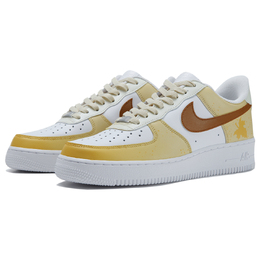 Nike: Жёлтые кроссовки  Air Force 1