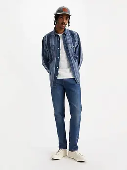 Levi's: Тёмные джинсы  502