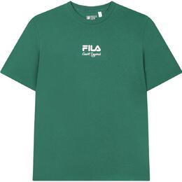 Fila: Зелёная футболка 