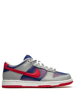 Nike: Синие кроссовки  Dunk Low