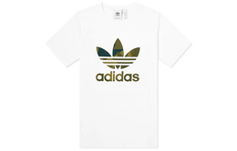 Adidas Originals: Белая футболка 