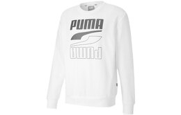 PUMA: Белая толстовка  Classics