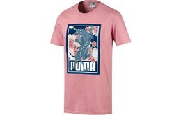 PUMA: Розовая футболка 