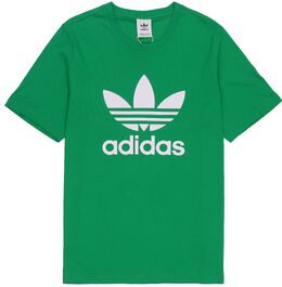 Adidas Originals: Зелёная футболка 