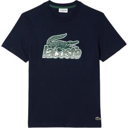 Lacoste: Тёмная футболка 