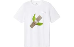 Nike: Белая футболка 