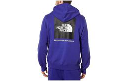 The North Face: Голубая толстовка 