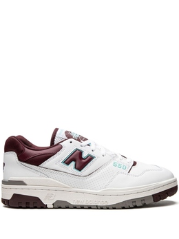 New Balance: Белые кроссовки  550