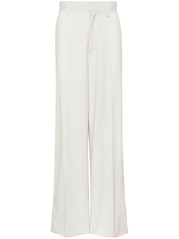 Givenchy: Бежевые брюки 