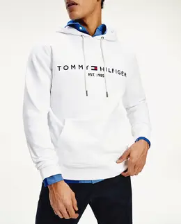 Tommy Hilfiger: Белая толстовка 