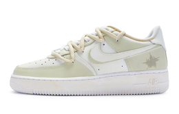 Nike: Зелёные кроссовки  Air Force 1