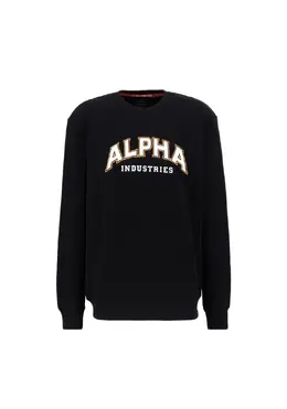 Alpha Industries: Чёрный свитер 