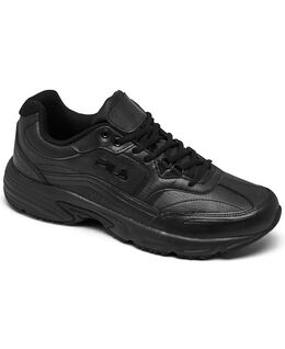 Fila: Чёрные кроссовки 