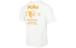 Nike: Белая футболка 