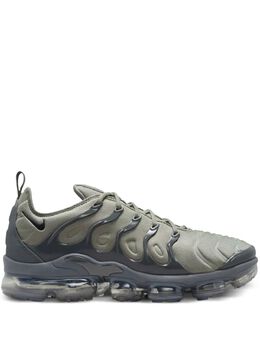 Nike: Зелёные кроссовки  Air Vapormax Plus