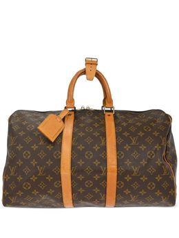 Louis Vuitton Pre-Owned: Коричневая сумка 