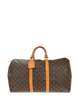 Louis Vuitton Pre-Owned: Коричневая сумка 