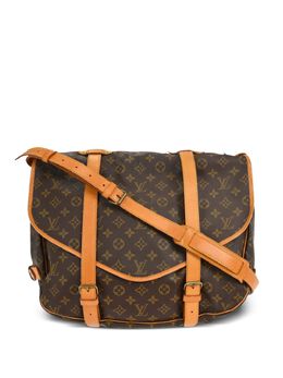 Louis Vuitton Pre-Owned: Коричневая сумка 