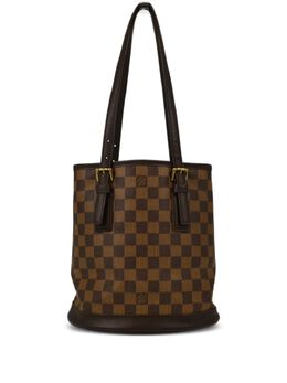 Louis Vuitton Pre-Owned: Коричневая сумка-шоппер 