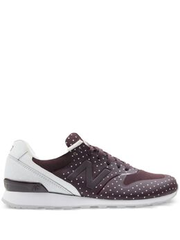 New Balance: Бордовые кроссовки  996