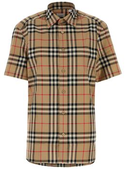 Burberry: Винтажная рубашка  Vintage Check