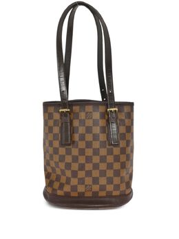 Louis Vuitton Pre-Owned: Коричневая сумка-шоппер 