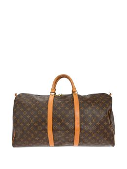 Louis Vuitton Pre-Owned: Коричневая сумка 