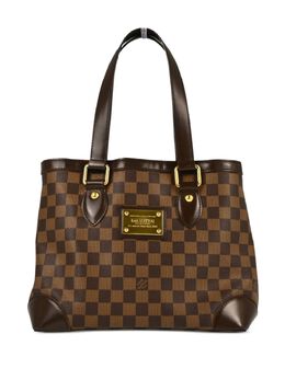 Louis Vuitton Pre-Owned: Коричневая сумка-шоппер 