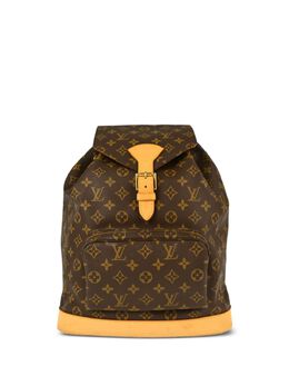 Louis Vuitton Pre-Owned: Коричневый рюкзак 