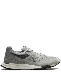 New Balance: Светлые кроссовки 