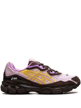 ASICS: Фиолетовые кроссовки  Gel
