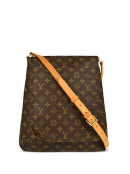 Louis Vuitton Pre-Owned: Коричневая сумка 