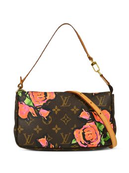 Louis Vuitton Pre-Owned: Коричневый клатч 