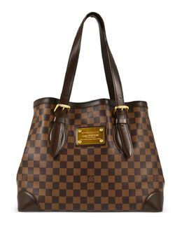 Louis Vuitton Pre-Owned: Коричневая сумка-шоппер 
