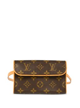 Louis Vuitton Pre-Owned: Коричневая сумка 