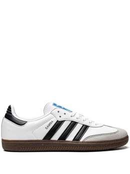 Adidas: Белые кроссовки  Samba