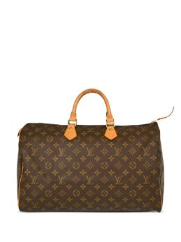 Louis Vuitton Pre-Owned: Коричневая сумка-шоппер 