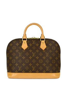 Louis Vuitton Pre-Owned: Коричневая сумка 