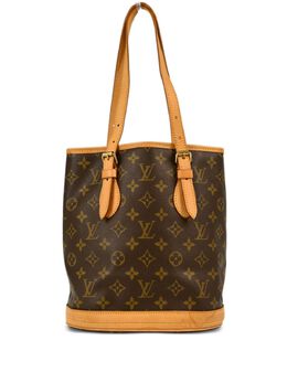 Louis Vuitton Pre-Owned: Коричневая сумка-шоппер 