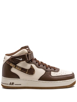 Nike: Коричневые кроссовки  Air Force 1