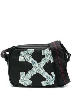 Off-White: Чёрная сумка 