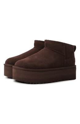 UGG: Коричневые ботинки  Ultra Mini